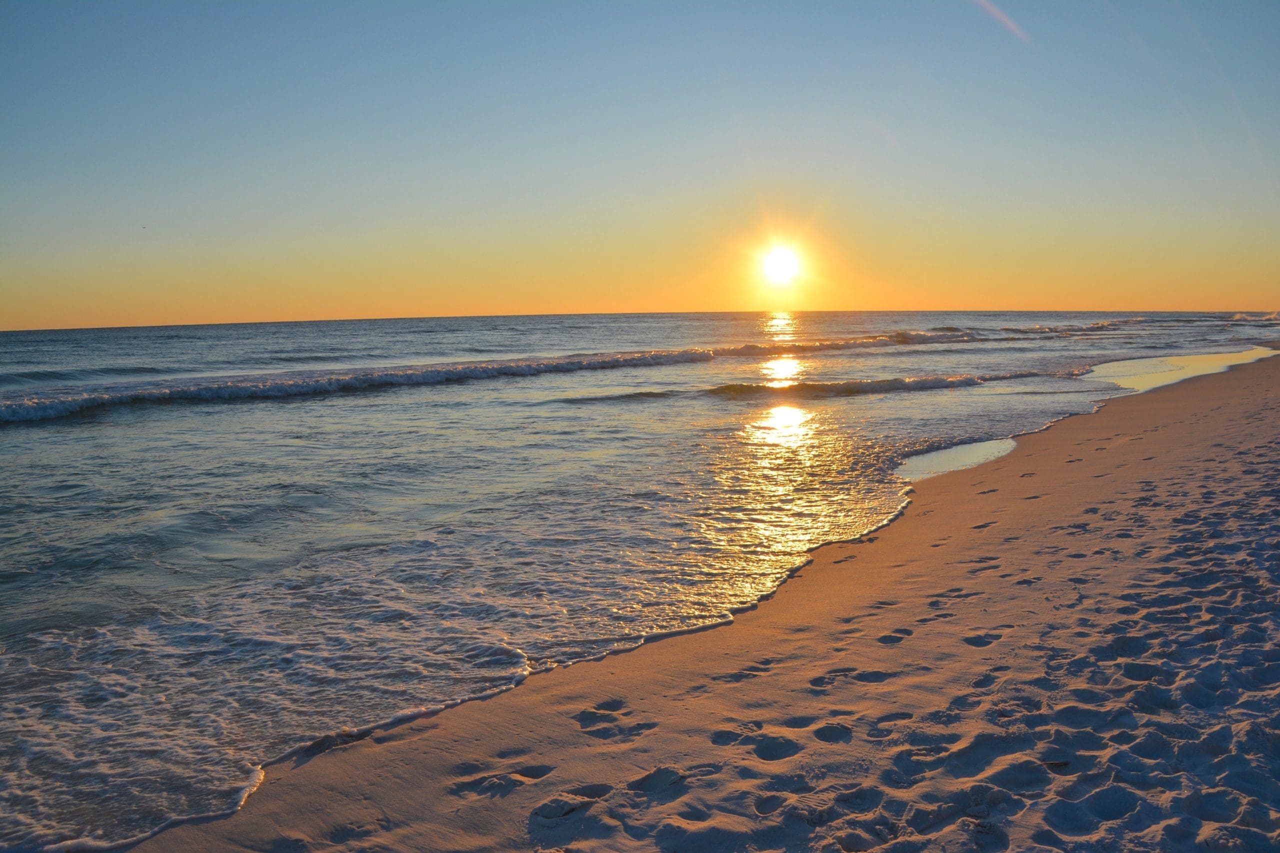 fort walton beach sunset